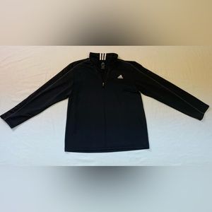 Adidas Men’s Golf Pullover 1/4 Zip Black Long Sleeve Size XL RN#88387